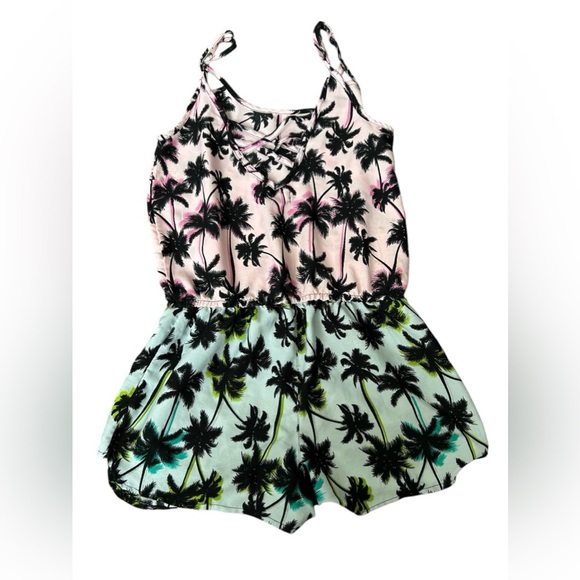 5/$25 Harmony + Havoc tropical short jumper lightweight size medium fits small - Picture 6 of 10